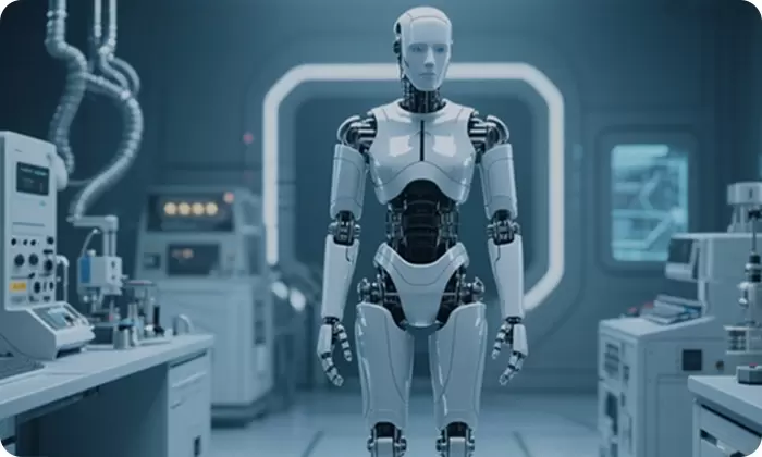 L&ouml;sung f&uuml;r ein zweibeiniges Robotergelenkmodul